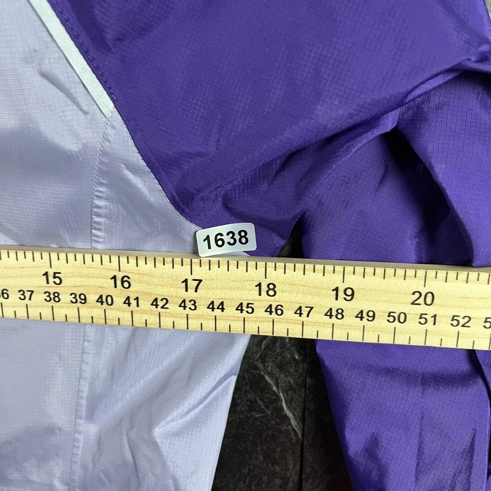 Patagonia Girl's Purple H2NO Shell Wind Rain Jacket XL (Women's XS)